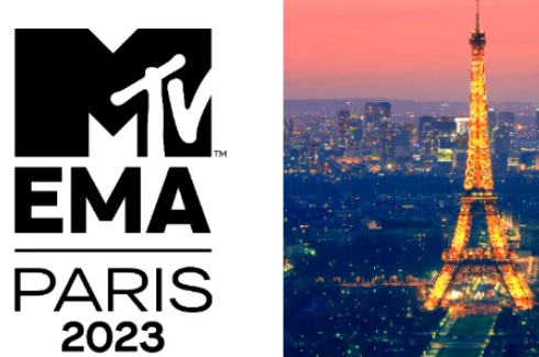 Les MTV EMA 2023 se dérouleront à Paris !